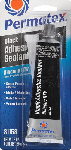 Permatex 81158 black silicone - 81158,